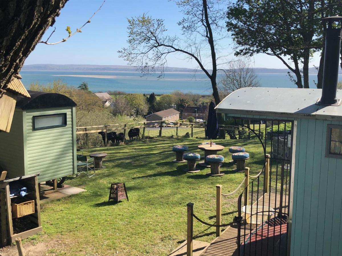 Ferienwohnung Bronllys Farm Coastal Self-Catering Llanelli Exterior foto