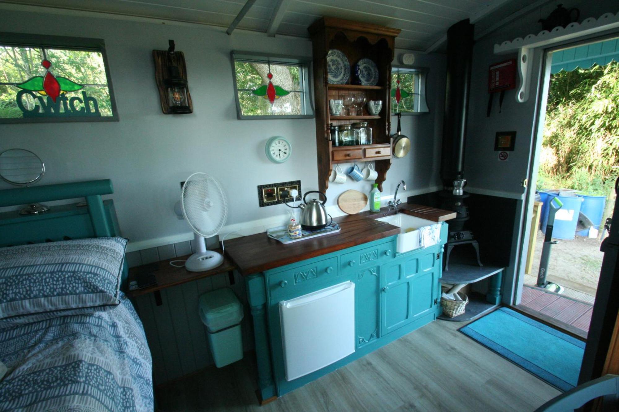 Ferienwohnung Bronllys Farm Coastal Self-Catering Llanelli Zimmer foto